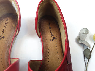 Beltrami red leather shoes size 38 Beltrami preloved second hand clothes 4