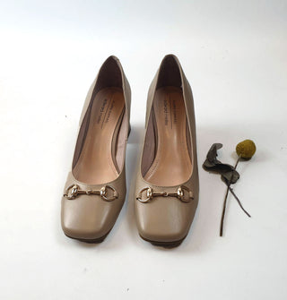 Filippo Raphael beige court style shoe with front detail size 38.5 (as new, RRP 249) Filippo Raphael preloved second hand clothes 2