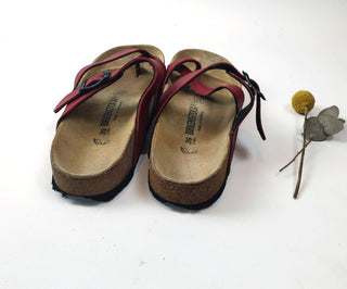 Birkenstock red sandals size 39 Birkenstock preloved second hand clothes 6