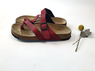 Birkenstock red sandals size 39 Birkenstock preloved second hand clothes 4