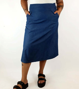 Frock Me Out denim skirt size 16 Frock Me Out preloved second hand clothes 1