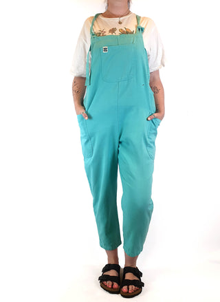 Lucy & Yak green overalls size UK 14 / AU 12 Lucy & Yak preloved second hand clothes 2