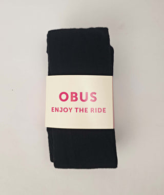 Obus black cotton stockings Obus preloved second hand clothes 1