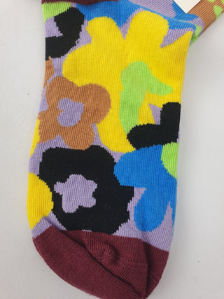 Obus purple-based "force of nature" socks Obus preloved second hand clothes 2