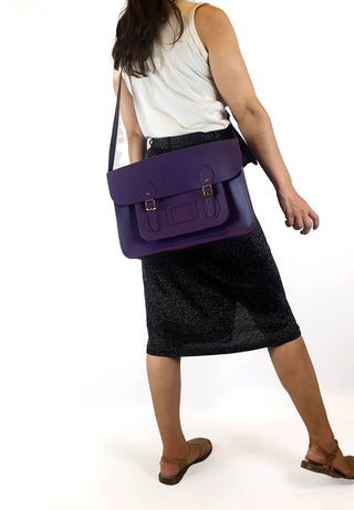 The Cambridge Satchel Company purple satchel The Cambridge Satchel Company preloved second hand clothes 3