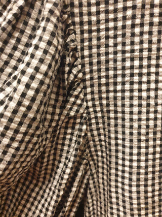 Jericho Road black and white gingham print top size 8 Jericho Road preloved second hand clothes 9