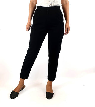 Bul black tailored pants size 6, fits 6-8 Bul preloved second hand clothes 4