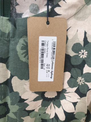 Princess Highway green floral print dress size 14, best fits 12-14 (as new with tags) Princess Highway preloved second hand clothes 9