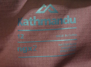 Kathmandu purple waterproof and windproof jacket size 12 Kathmandu preloved second hand clothes 10