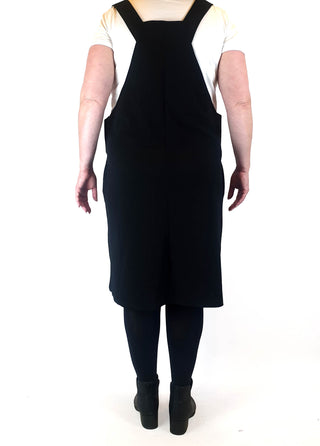 Lorraine black pinnafore dress size 18 Lorraine preloved second hand clothes 8