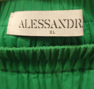 Alessandra green tiered skirt size XL Alessandra preloved second hand clothes 8