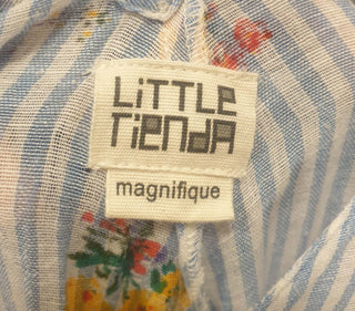 Little Tienda striped floral print maxi dress fits size 16-18 Little Tienda preloved second hand clothes 9