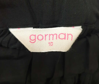 Gorman black pleated skirt size 10 Gorman preloved second hand clothes 7