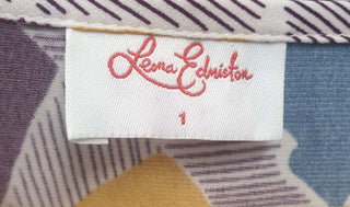 Leona Edminston colourful short sleeve dress size 1, best fits size 10 Leona Edminston preloved second hand clothes 7