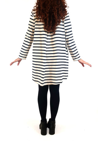 Gorman navy and white striped long sleeve dress size 10 Gorman preloved second hand clothes 6