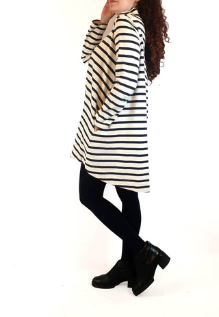 Gorman navy and white striped long sleeve dress size 10 Gorman preloved second hand clothes 5