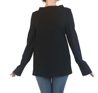 Cos black wool long sleeve high neck top size S Cos preloved second hand clothes 11