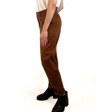 Obus tan brown pants size 2 / AU 10 Obus preloved second hand clothes 6