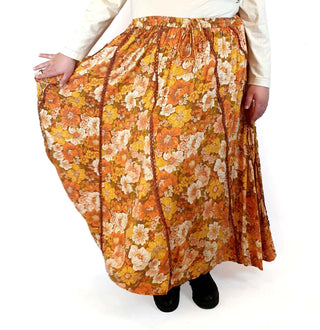 Bohemian Traders floral autumnal print skirt size 4XL Bohemian Traders preloved second hand clothes 2