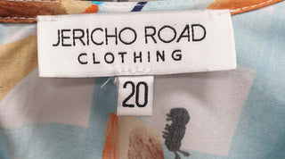 Jericho Road picnic print dress size 20 Jericho Road preloved second hand clothes 8