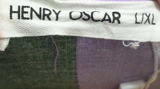 Henry Oscar + Orange Sherbert freddie shirt size L/XL Hentry Oscar preloved second hand clothes 9