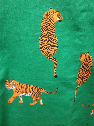 Jericho Road detroit cropped green tiger print top size 20 Jericho Road preloved second hand clothes 10