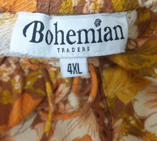 Bohemian Traders floral autumnal print skirt size 4XL Bohemian Traders preloved second hand clothes 7