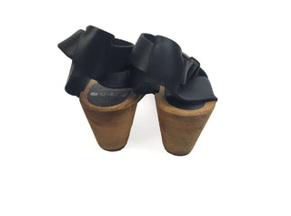 Funkis black enclosed toe clogs size 39 Funkis preloved second hand clothes 6