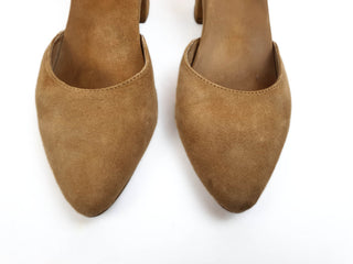 Bared tan suede low heel shoes size 39 Bared preloved second hand clothes 5