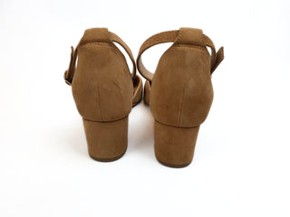 Bared tan suede low heel shoes size 39 Bared preloved second hand clothes 9