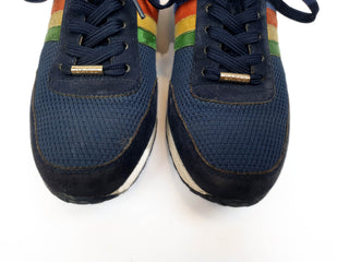 Bared navy runners with rainbow side detail size 39 Bared preloved second hand clothes 4