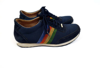 Bared navy runners with rainbow side detail size 39 Bared preloved second hand clothes 7