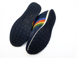 Bared navy runners with rainbow side detail size 39 Bared preloved second hand clothes 12