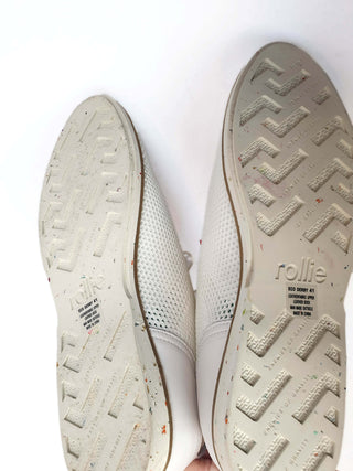 Rollie derby white eco punch shoes in size 41 (comes with box) Rollie preloved second hand clothes 9