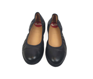 Rollie black ballet flat shoes size 41 (comes with box) Rollie preloved second hand clothes 2