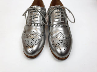 Bared silver brogue style laceups size 39 Bared preloved second hand clothes 3