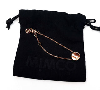 Mimco delicate bronze coloured bracelet with diamante charm Mimco preloved second hand clothes 6