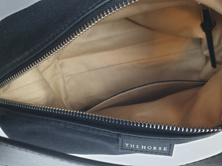 The Horse black canvas and leather shoulder bag The Horse preloved second hand clothes 10