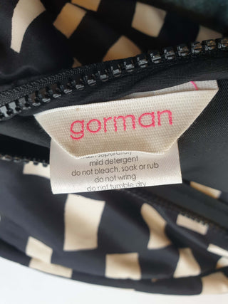 Gorman black and white print bag Gorman preloved second hand clothes 11