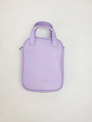 Matt & Nat purple vegan leather mini bag Matt & Nat preloved second hand clothes 8