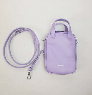 Matt & Nat purple vegan leather mini bag Matt & Nat preloved second hand clothes 7