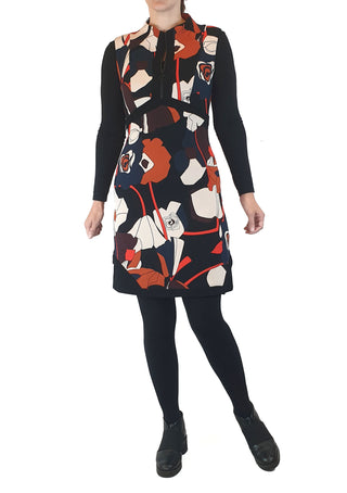 Cue fabulous 60s inspired sleeveless dress size 8