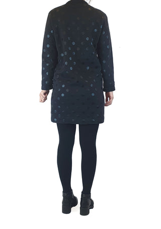 Gorman black jumper dress with black polka dots size 8 (very good condition)