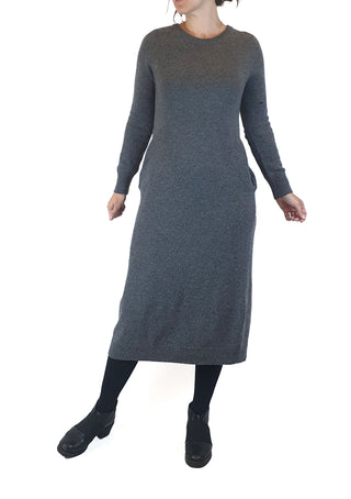 Country Road grey wool, cashmere and cotton mix dress size XS Country Road preloved second hand clothes 3