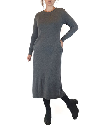 Country Road grey wool, cashmere and cotton mix dress size XS Country Road preloved second hand clothes 7