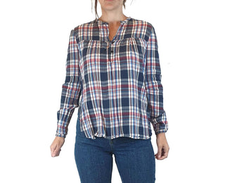 Skin & Threads plaid cotton shirt size 1 Skin & Threads preloved second hand clothes 2