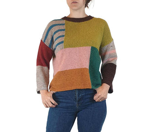 Gorman colourful wool mix knit jumper size XS Nique preloved second hand clothes 5