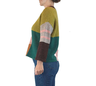 Gorman colourful wool mix knit jumper size XS Nique preloved second hand clothes 6