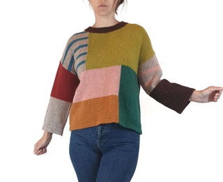 Gorman colourful wool mix knit jumper size XS Nique preloved second hand clothes 3