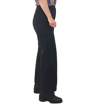 Dazie black wide leg jeans size 8 Dazie preloved second hand clothes 6